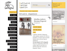 Tablet Screenshot of kulturaapatin.com